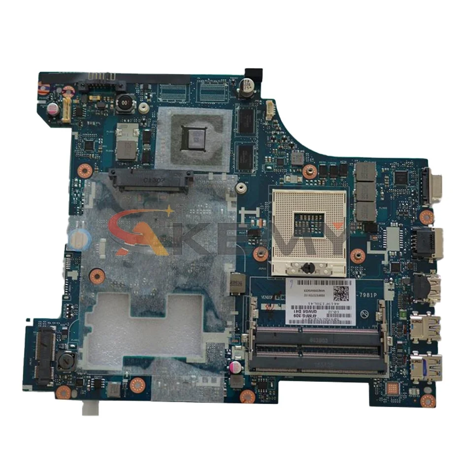 

LA-7981P motherboard For Lenovo G580 HM76 DDR3 with GPU GT610M/GT630M/GT635M laptop motherboard LA-7981P motherboards