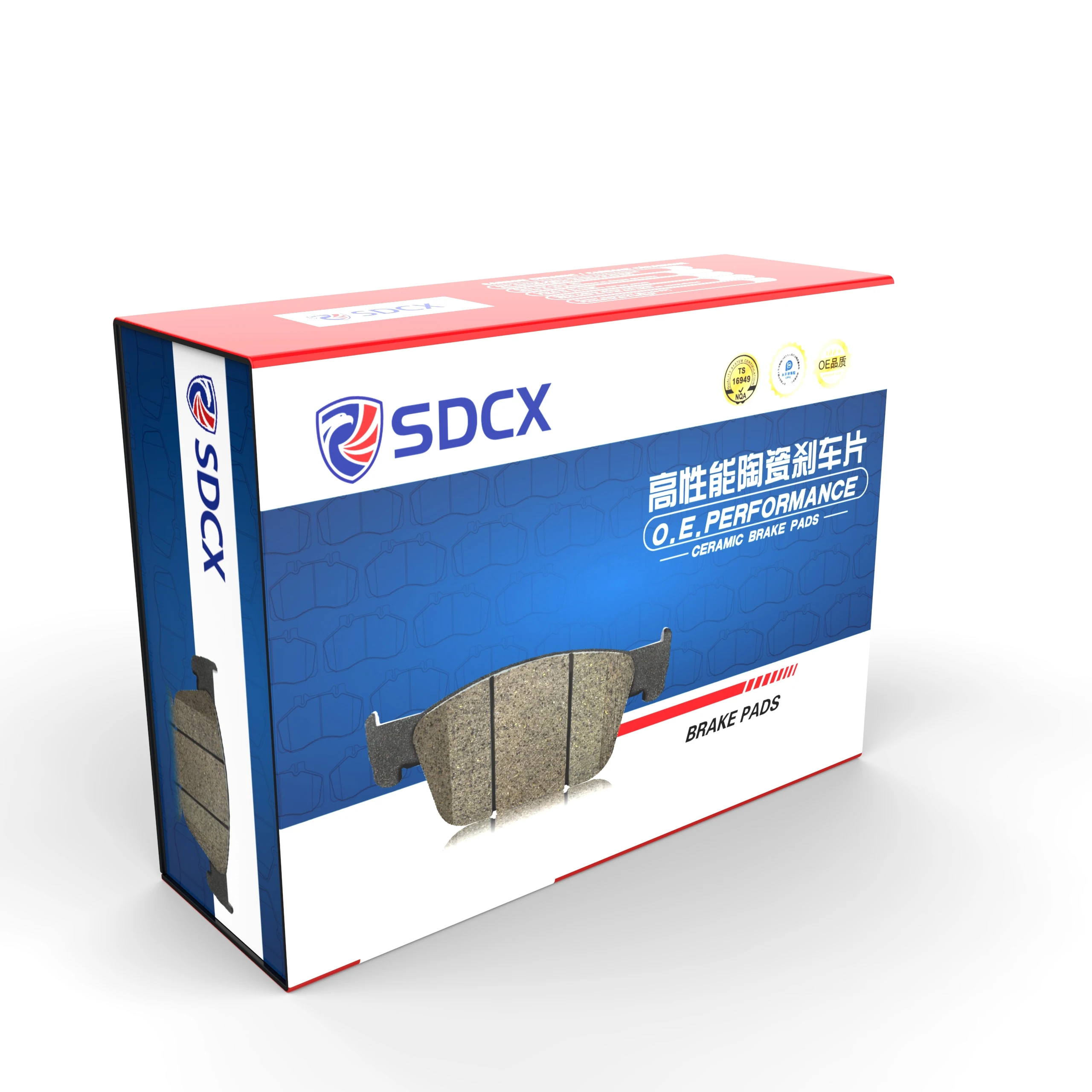 

SDCX brake pad D2180M D817-7691/04465-21030 / 0446520570/0446513030 for TOYOTA VISTA Saloon V5 Celica GT/ E120 / PRIUS MPV