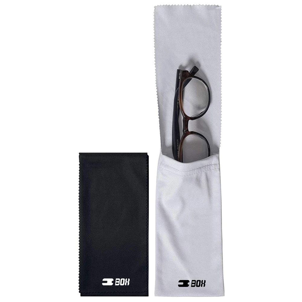 

Fashion custom logo women sunglasses cover microfiber glasses packaging pouch bag, Black,pink,blue,gray,white