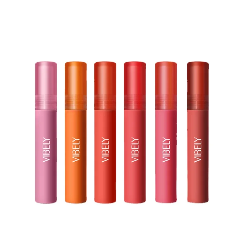 

Wholesale Waterproof Silky Liquid Lipstick Long Lasting Tinted Colorful Tube Matte Lip Glaze