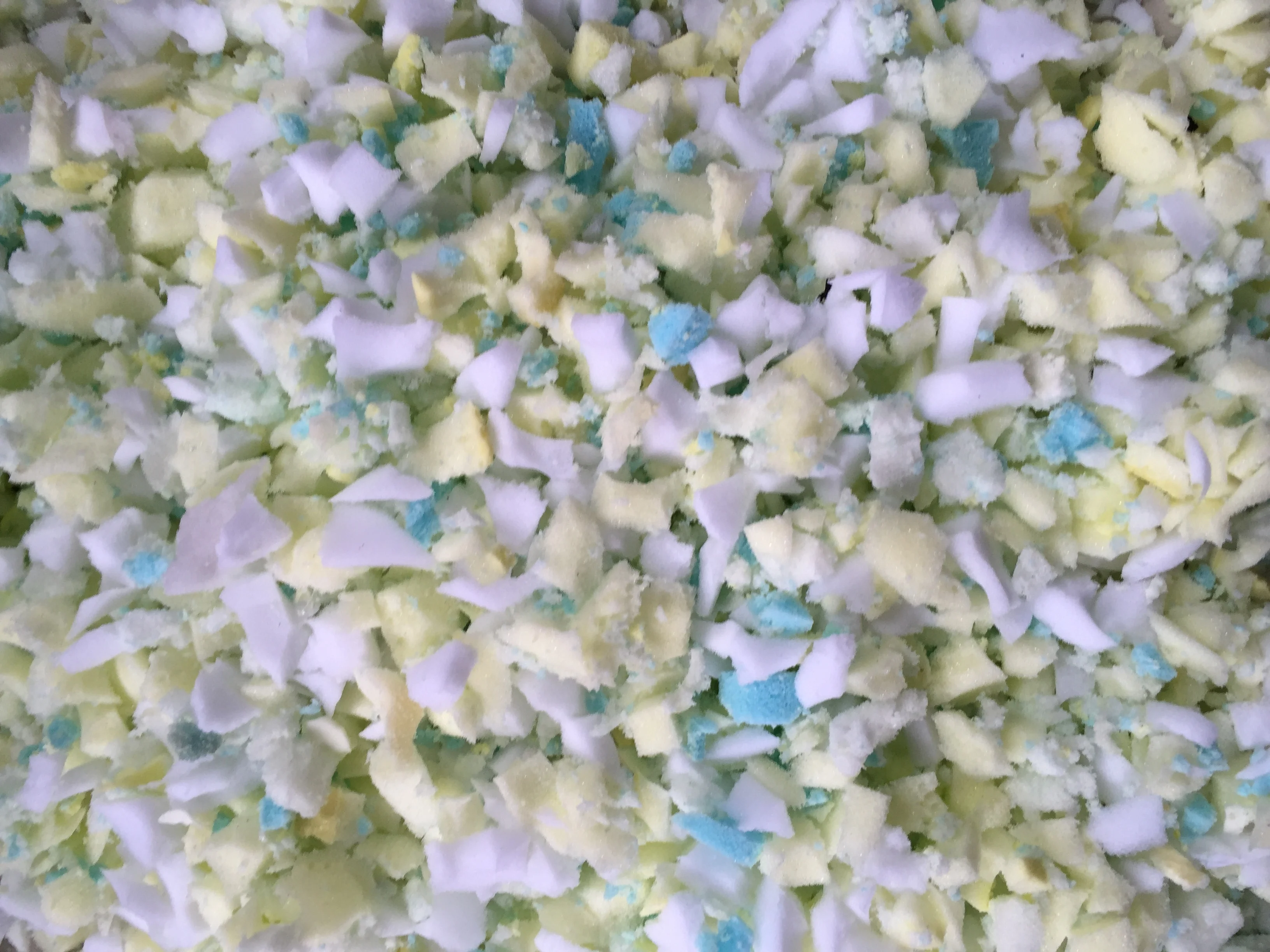 Foam Clips Polyurethane Foam Scrap Sponge Shredded Memory Scrap Foam
