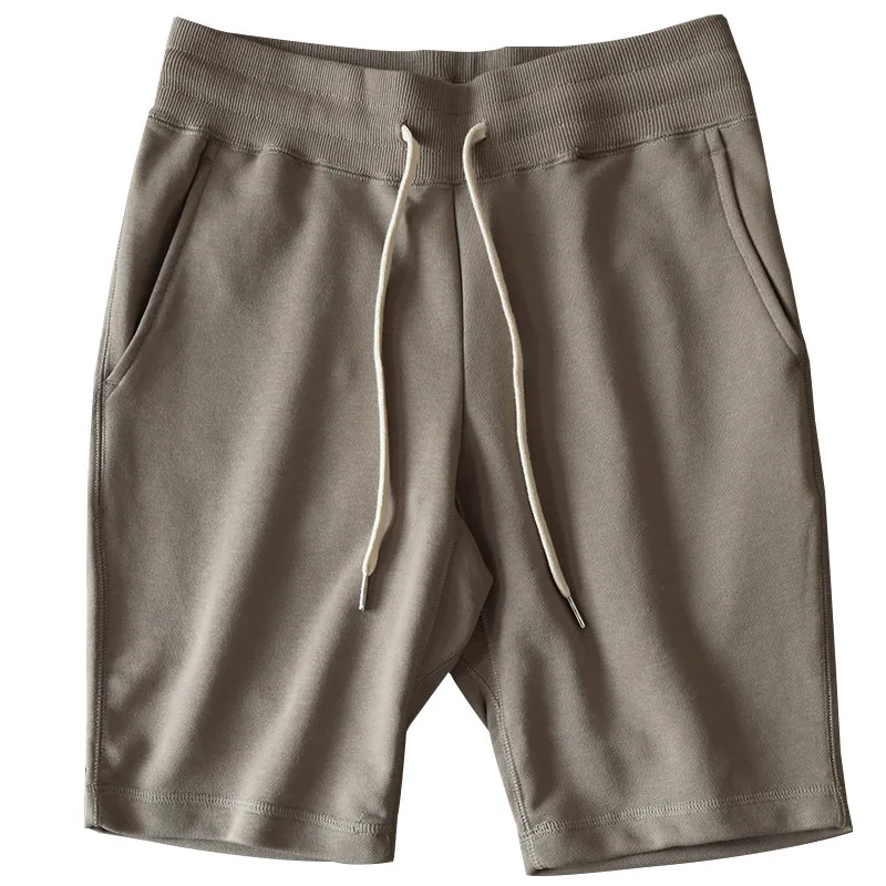 

Manufacturer OEM embroidery printing Men's Classic Casual Workout Organic Hemp Short Pants with Elastic Waist