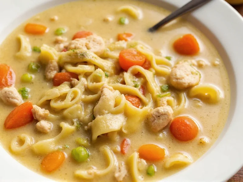Best Slow Cooker Chicken Noodle Soup: Foolproof Recipe