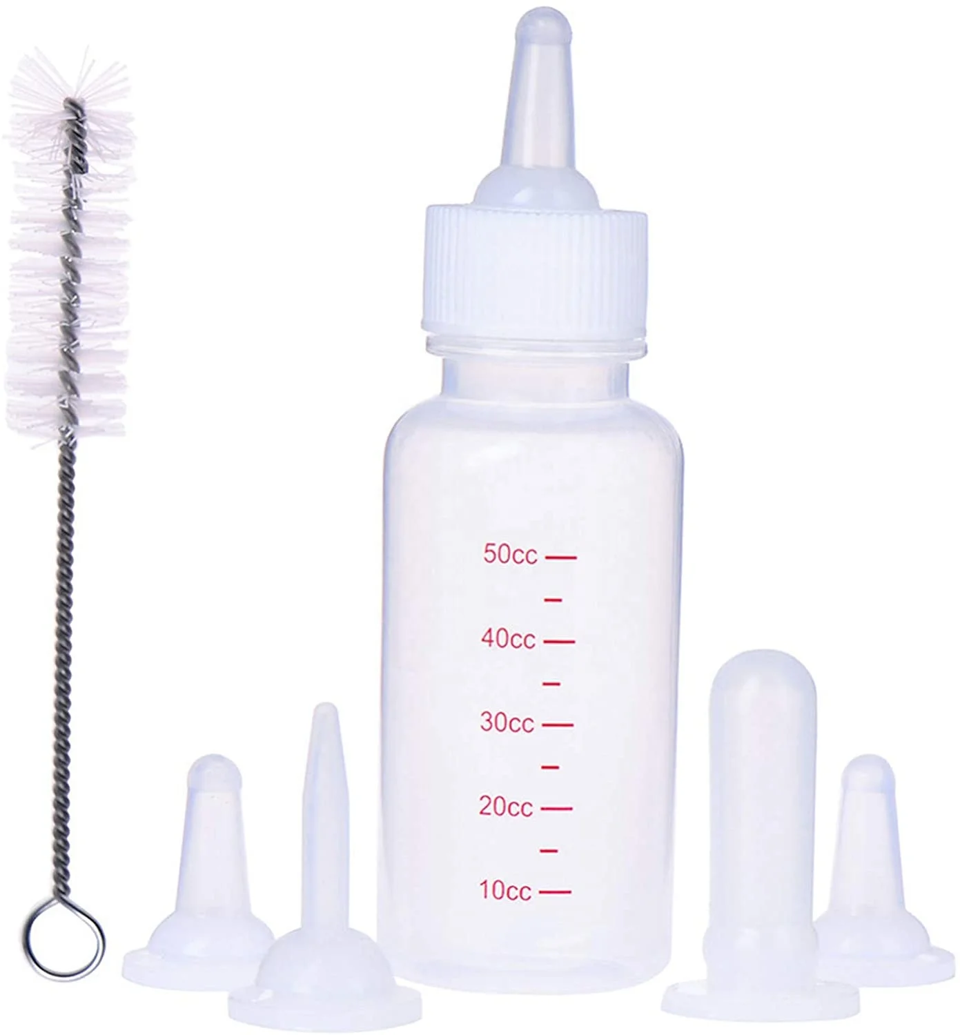 

Wholesale New Design Pet Care Silicone Puppy Milk Feeder Cat Water Bottle Simons Cat Bottle, Transparent color