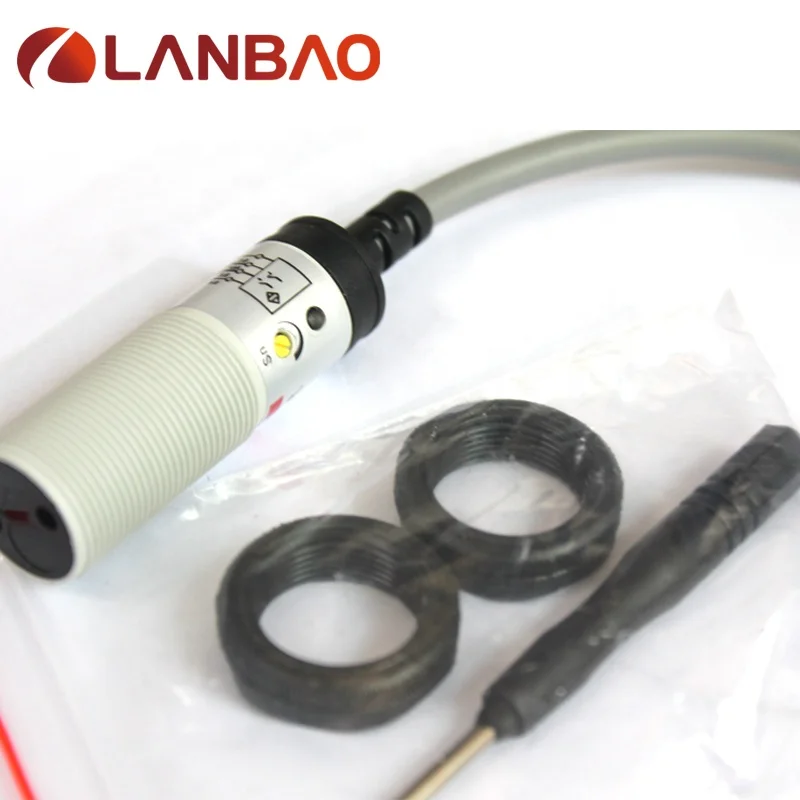 

LANBAO m18 cylindrical photoelectric switch cylindrical photoelectric proximity sensor for Object detection