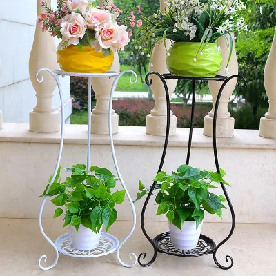 

Wholesale Metal Iron Flower Rack Modern Design Wedding Decoration flower Stand For Home Garden Decoration, Black/white