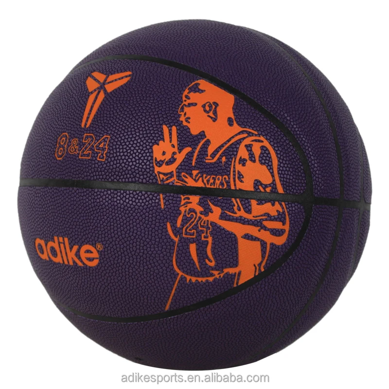 

adike Hot Sales rubber healthygame original basketballs pu laminated standard basketball, Custom personality color