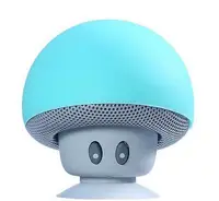 

Hands Free Bluetooth Cute Speaker Mini Mushroom Audio Speaker with Suction Cup