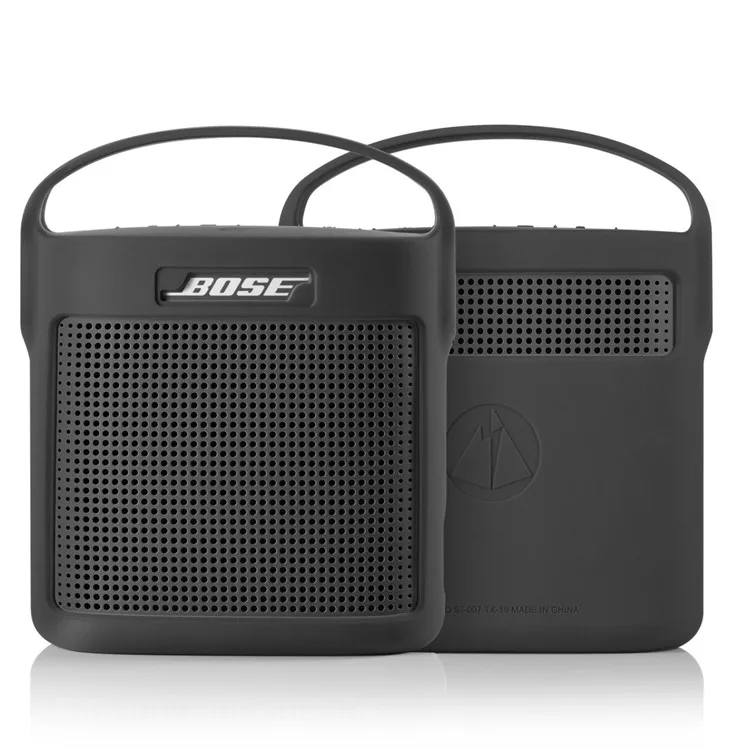 

For Bose Soundlink Color II 2 Silicone Case Dustproof Shock Proof Intelligent Speaker Protective Case Cover, Black,blue, orange