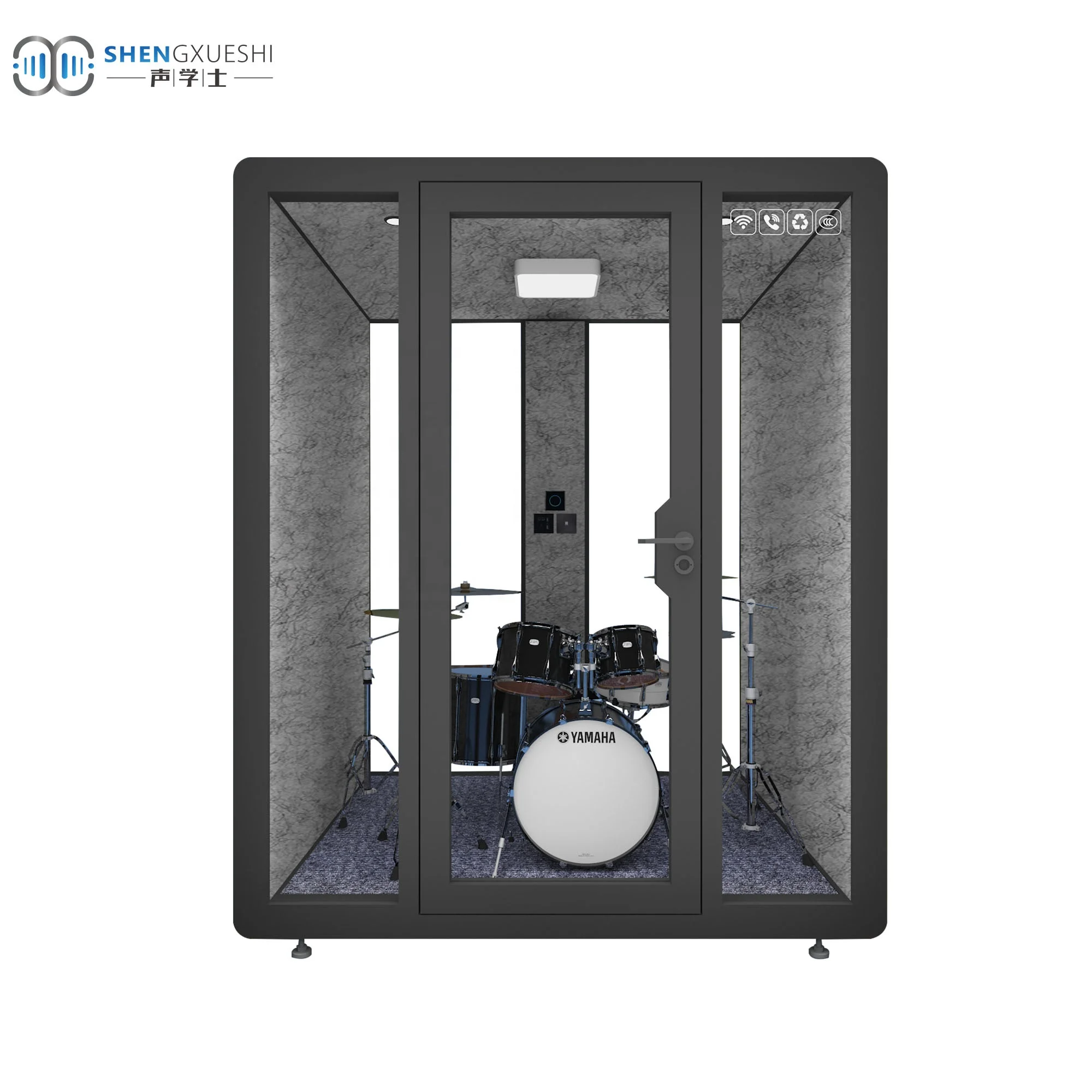 

Various Good Quality Office Meeting Pods Soundproof Telephone Booth Movable Private Soundproof Booth For Sale
