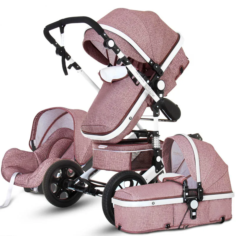 

Aluminum high landscape baby stroller carreolas para bebe detachable armrest baby stroller, Requirements