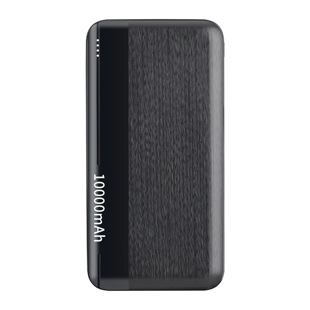 

Portable Power Bank 10000mah Power Banks External Battery Pack Phone Changer for iPhone 12 13 X 8 Plus Google Samsung LG iPad, Black / oem