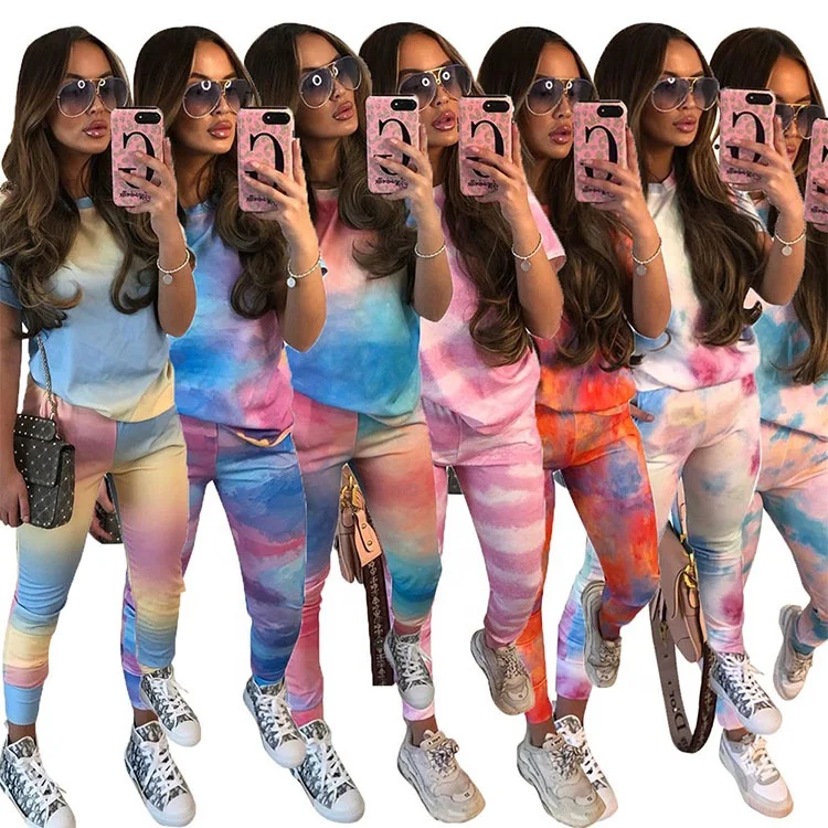 

Crop Top And Skirt Clothing Pants Off The Shoulder New 2020 Fashion Streetwear Two New Printed 2 Pieces Set For Women, Picture