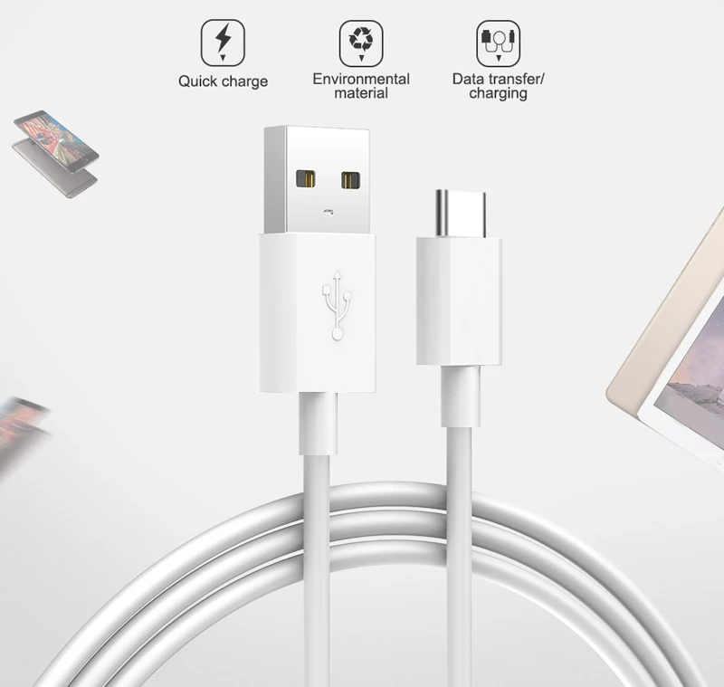 

1M 3FT Type C Android USB Cable Fast Charging Micro USB Charger Cable For Samsung HUAIWEI customized cable