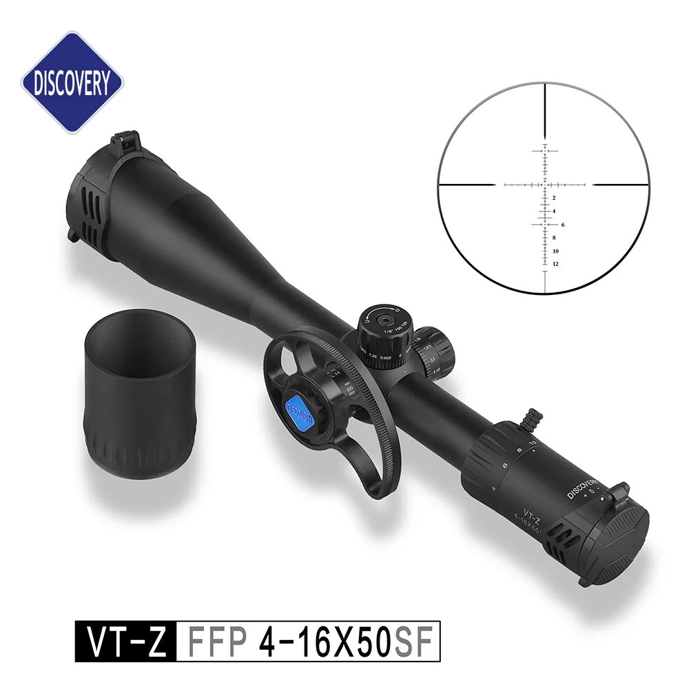 

Discovery VT-Z 4-16X50SF FFP Hunting Rifle Scope First Focal Plane Side Wheel Parallax Glass Etched Reticle Shooting Sights