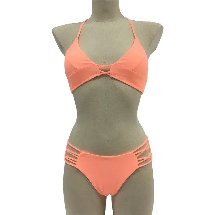 

Padded triangle bikini attractive design superior quality wide varieties, Neon pink