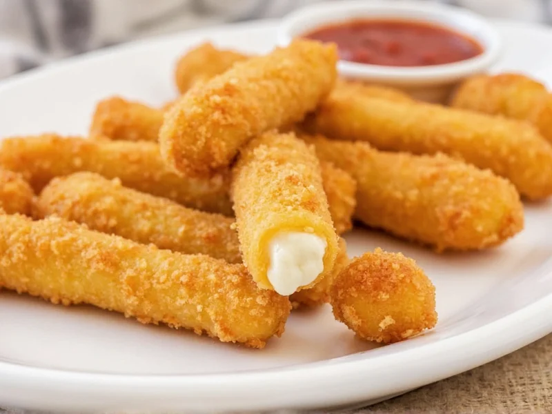 homemade mozzarella cheese sticks