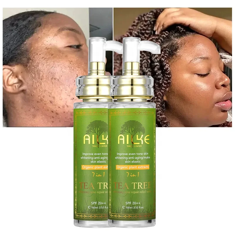 

AILKE SPF 20++ Antioxidant Skin Firming Diminishes Acne Prone Treatment Facial Whitening Serum For Black Women