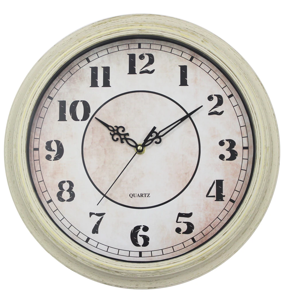 

Shiny Silver Cheap Wall Clock Price Quality Item, Rose and gold