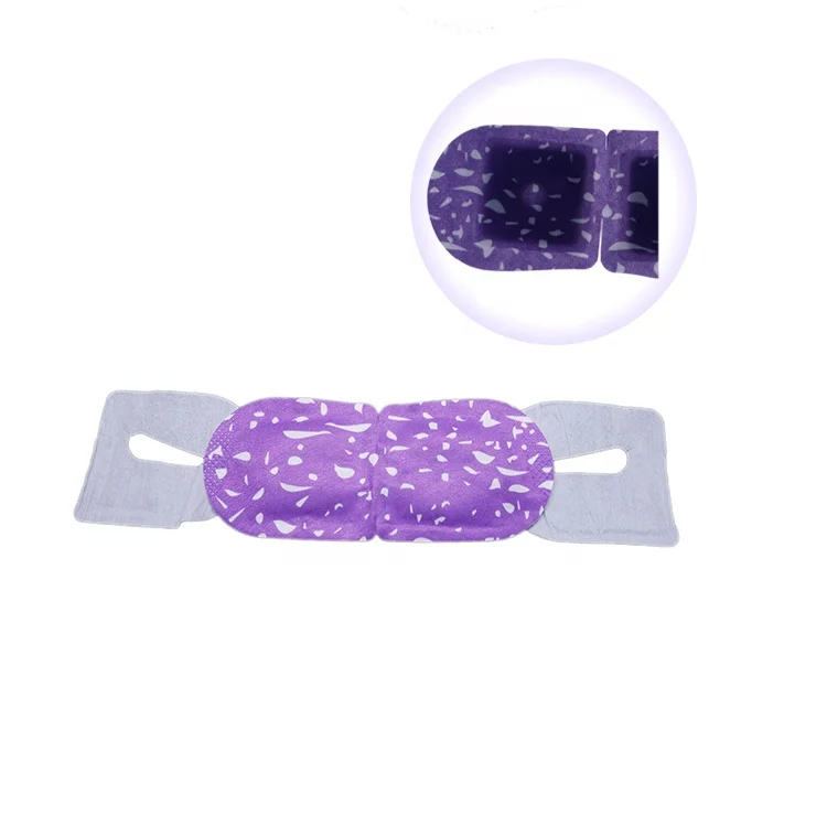 

Hot sell Cotton Self-heating lavender steam eye mask /patch for eye healthy