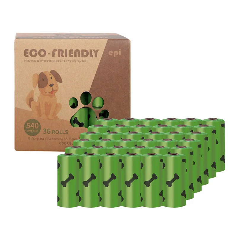 

Portable Scented Waterproof Dog Poop Garbage Bags Holder Dispenser Eco Friendly Biodegradable Pet Supplies Poop Bag For Dogs