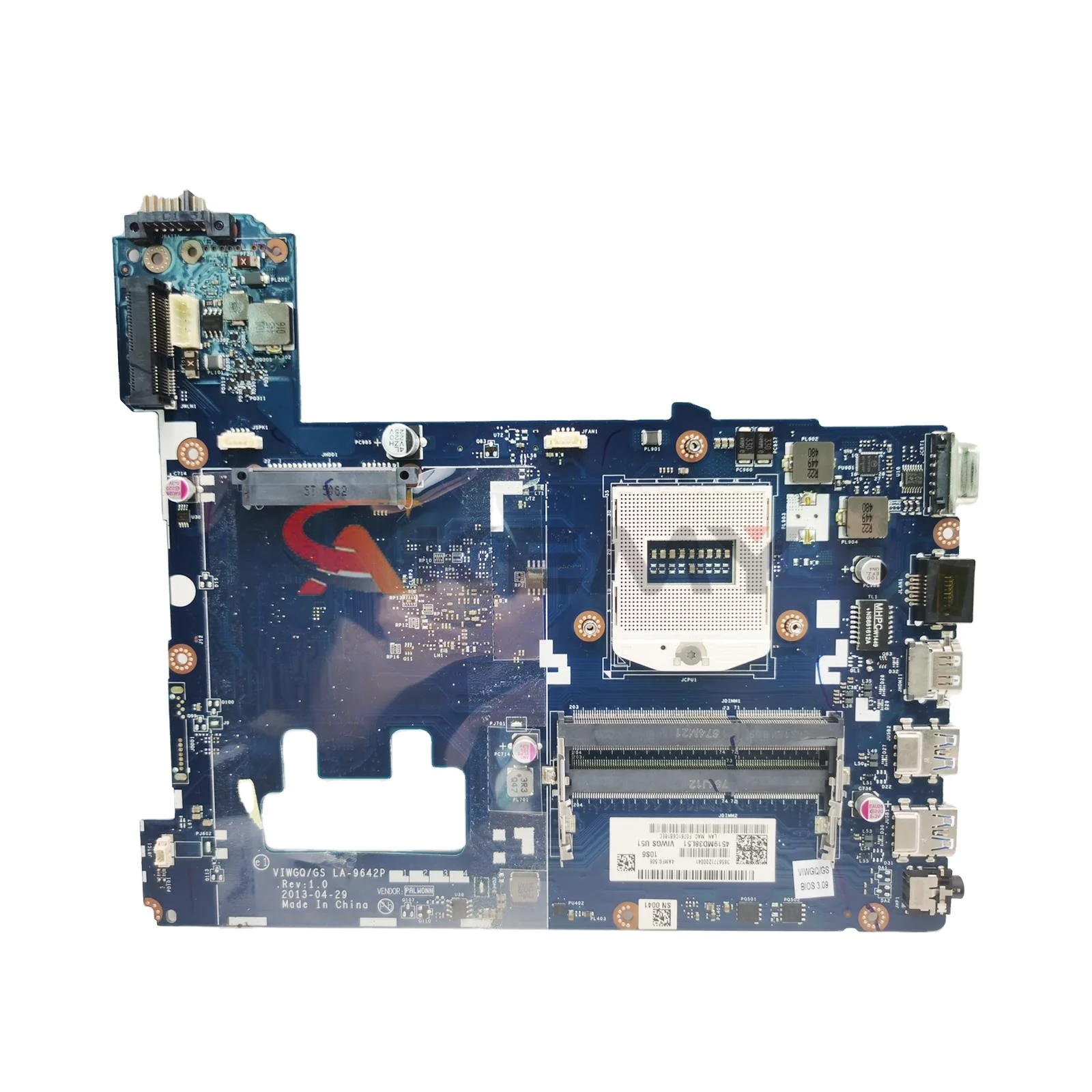 

For Lenovo Ideapad G410 G510 Laptop Motherboard With HM86 Chipset UMA Fru:90003691 90003683 VIWGQ/GS LA-9642P 100% Fully Tested