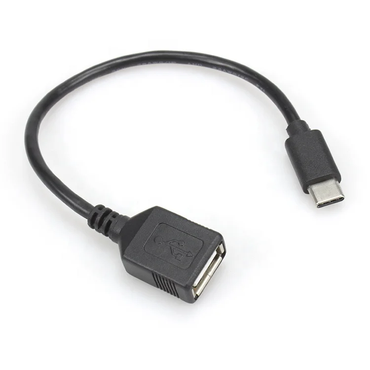 

USB 2.0 A female to type c male cord Type C OTG Adapter Cable