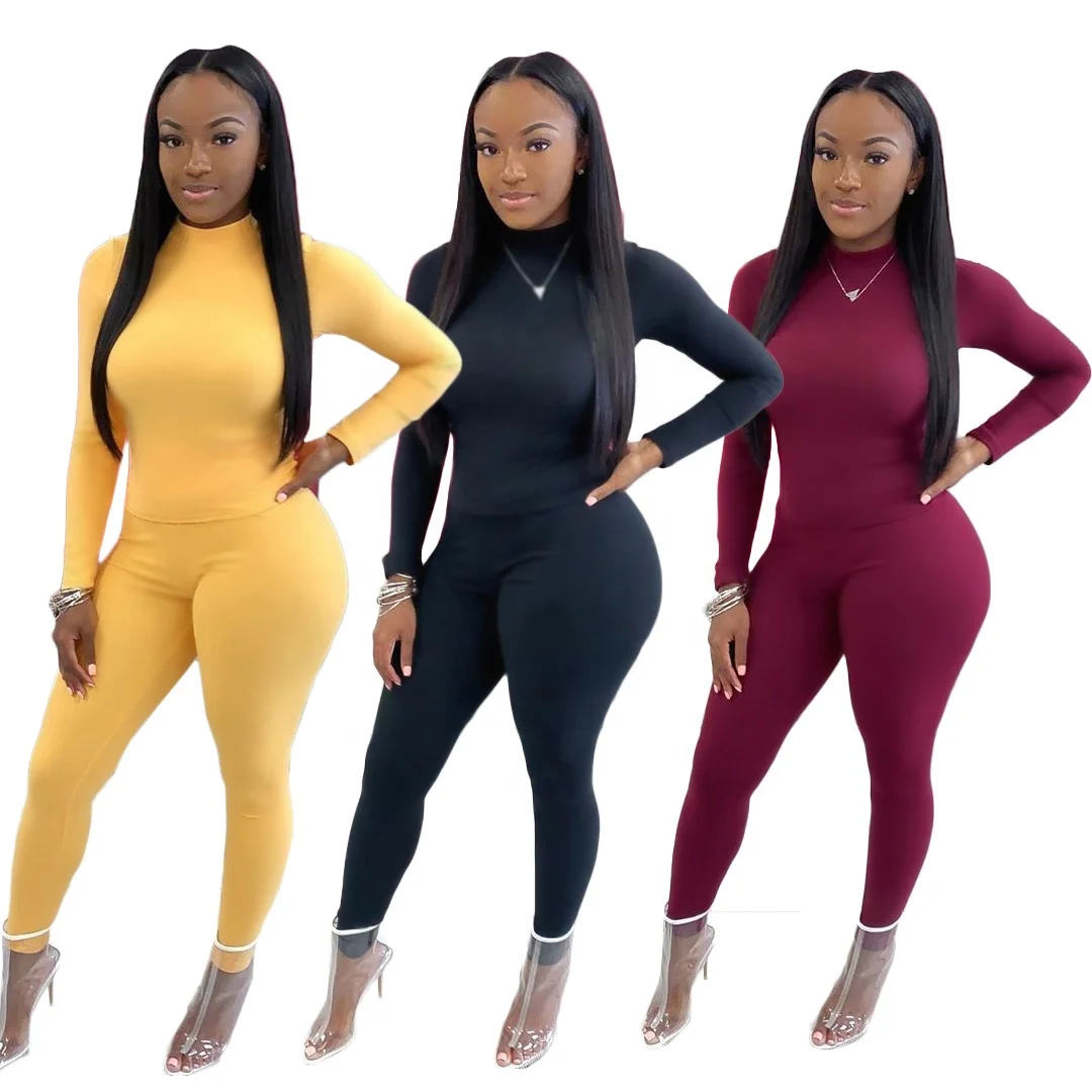 

MT78-7069 Fashionable European and American women's solid color trousers casual suit