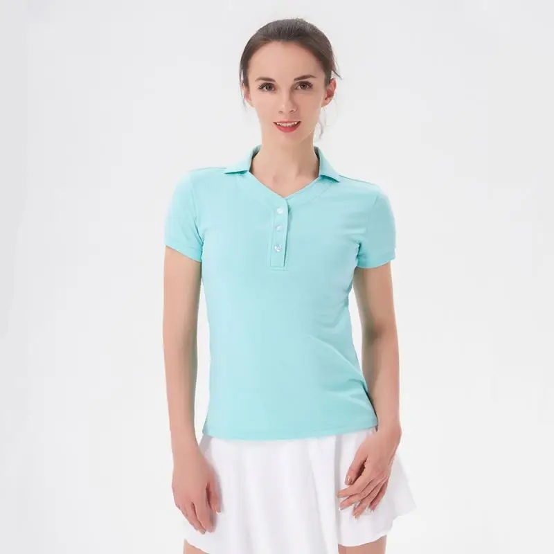 Designer Baseball Apparel Polo Golf t Shirt Sleeveless Golf Shirts for Women