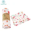 HappyFlute Baby Blanket Manufacturer 100% Cotton Cute Printing Baby Swaddle Blanket Baby Muslin Wrap Cloth