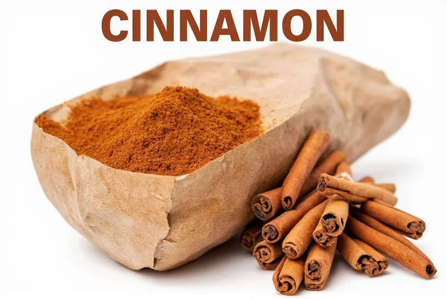 Chef measuring different cinnamon varieties into separate bowls for culinary comparison