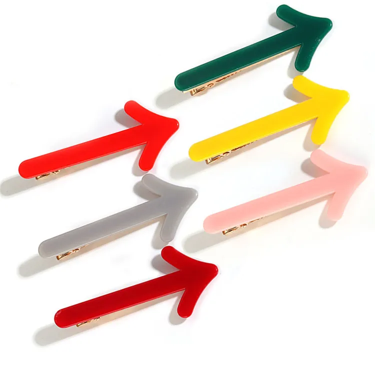 

2020 New Coming Wholesale Fashion Colorful Arrow Hair Pins for Women Bridal Hair Accessories Hair Jewelry Headwaer