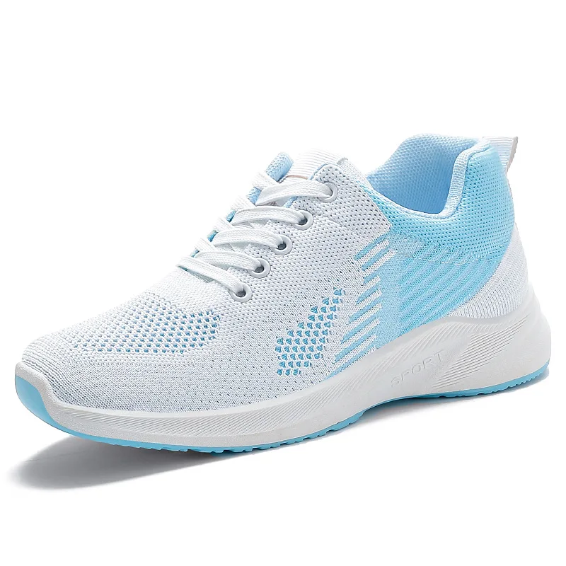 

Non-slip Mesh Breathable Lightweight Sneakers Women Casual Sports Running Shoes, 5 colors