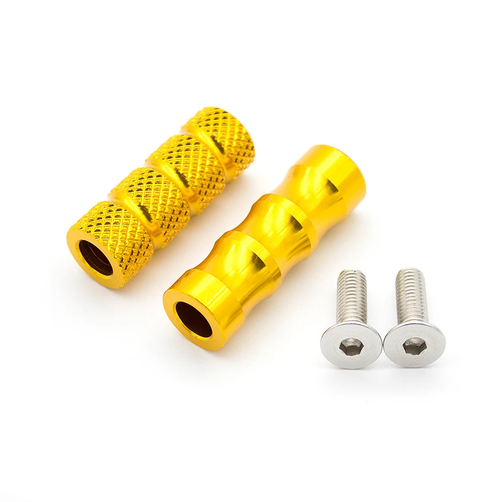 

Gold color anodized alu Motorcycle cnc alu rear set foot pegs