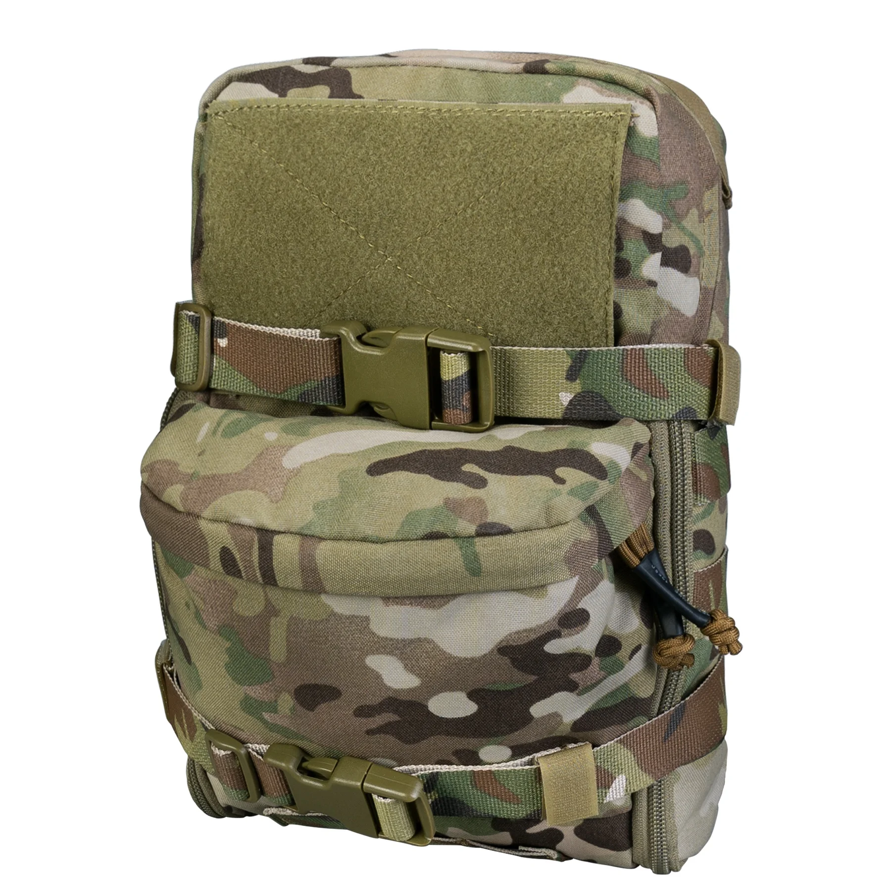 

IDOGEAR Mini Tactical Multicam Water Backpack Reservoir Bag Water Bladder Carrier Pack MOLLE Hydration Pack for Tactical Vest