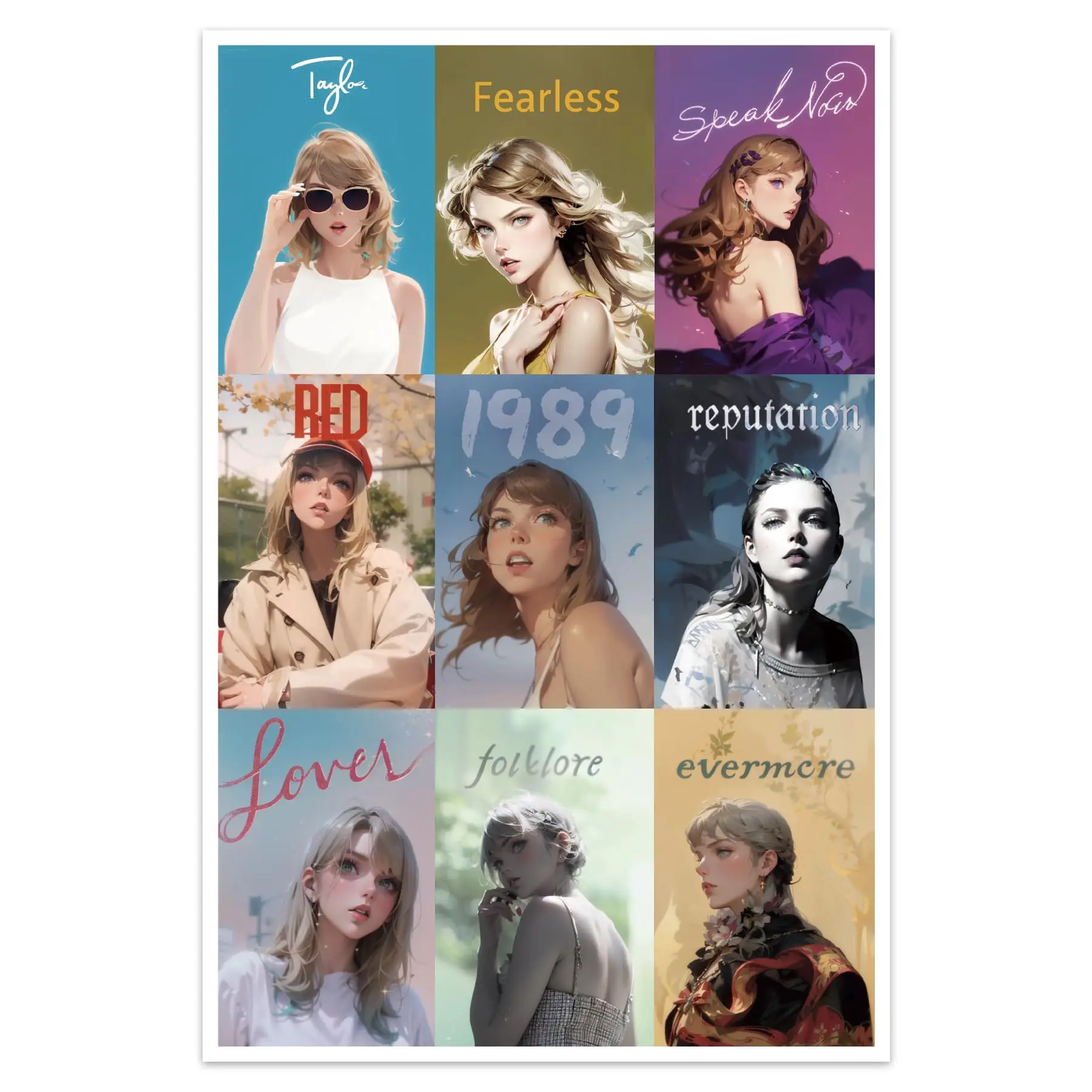 Taylor Poster for Wall Decor Canvas Wall Art Print Art Decoration Photo Living Room Bedroom Decoration  canvas wall art