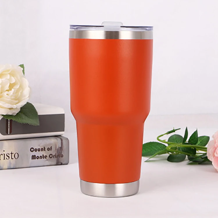 

30oz tumbler beer mug vacuum insulated cup keep hot and cold beer mug coffee cup custom logo stainless steel tumbler, Customized