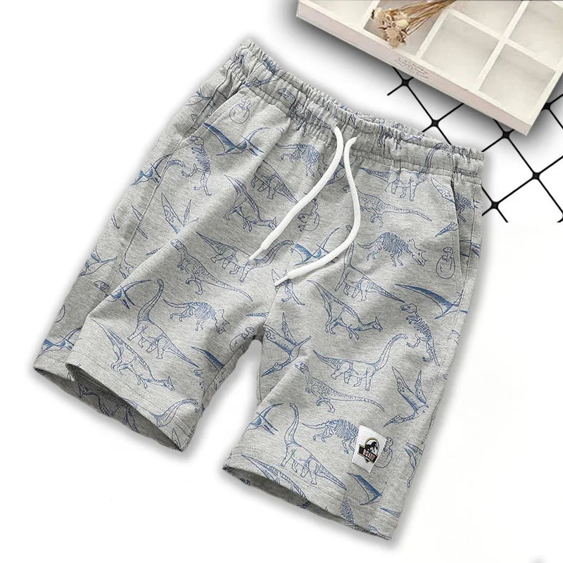 

Boys knit shorts Student pants Small medium and large children's five-point pants sports pants