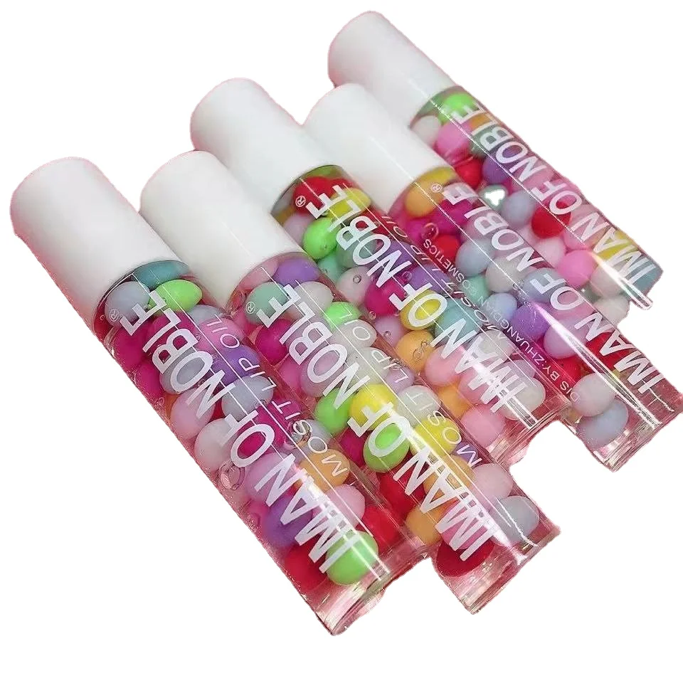 

Private Label Custom Logo Vegan Base Chapstick Natural Clear Soft Moisturizing Gloss Lip Oil