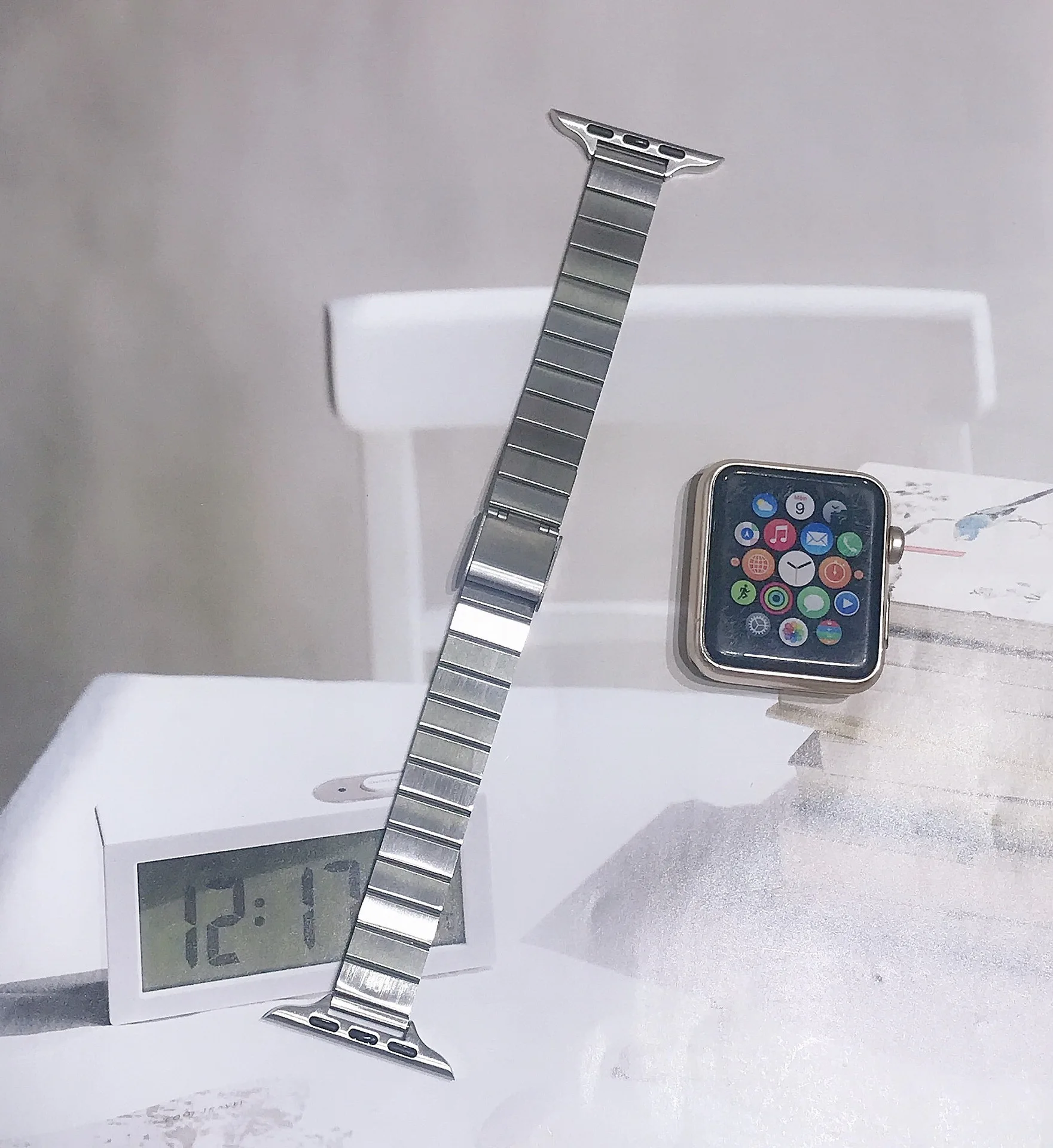 

38mm 42mm Stainless Steel Watch Bracelet for Apple Watch Strap for Applewatch, Optional