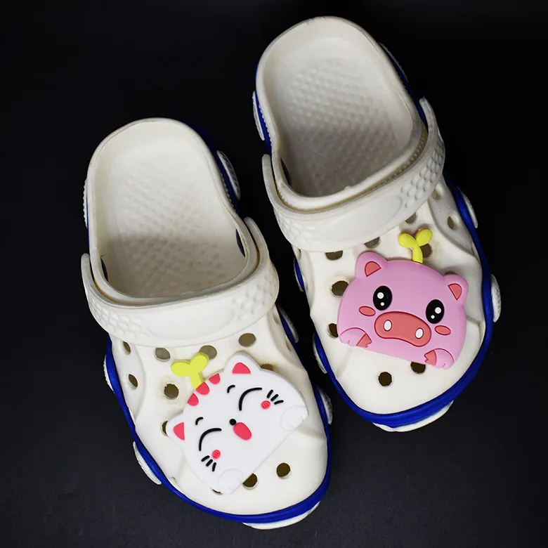 

Lovely cute pig shoe charms for croc Customized Cartoon charms