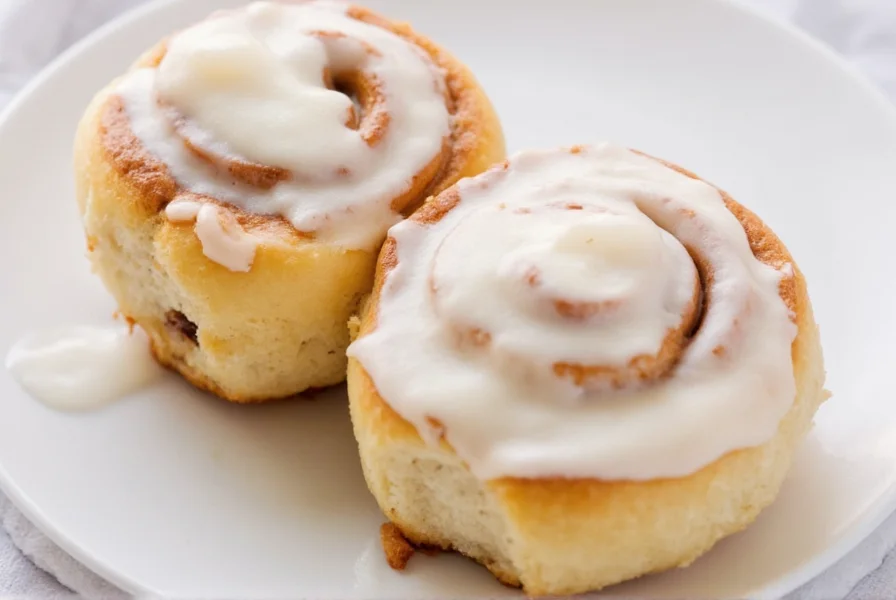 Simple Cinnamon Roll Icing Without Cream Cheese