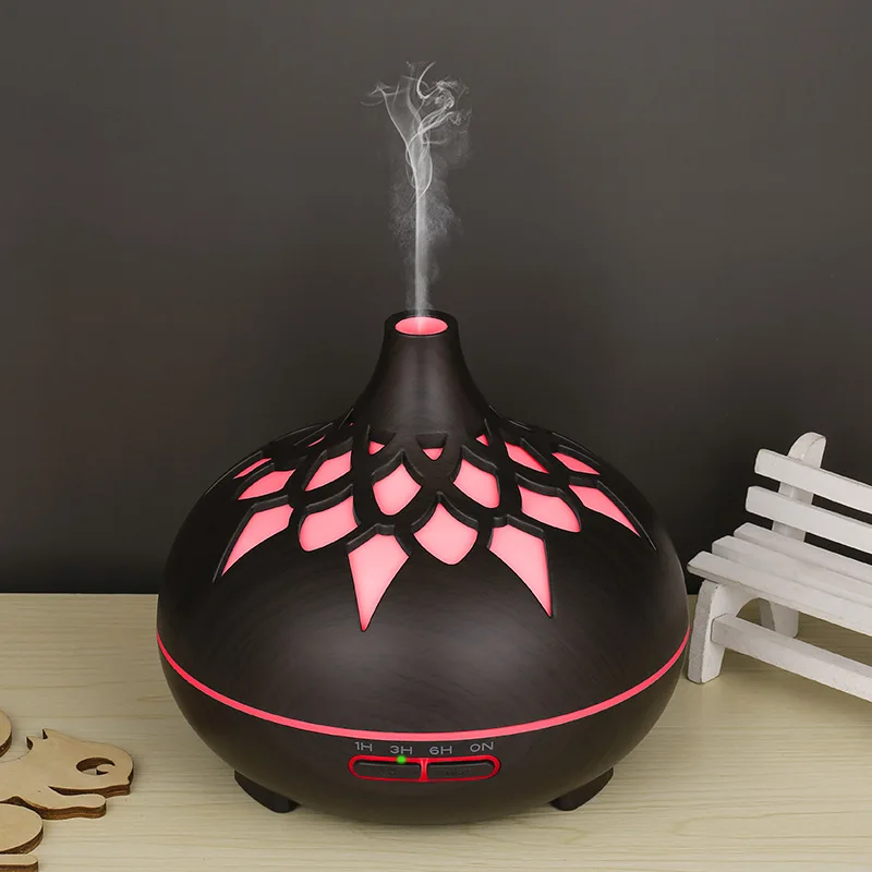 Image of Hot Sale Electric Essential Oil Diffuser 7 Colors Light Desktop Portable Ultrasonic Difuzor Aroma Diffuser