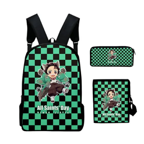 

3D Sonic Printing Lightweight School Book Bag Set Customized Outdoor School Bags Backpack Laptop