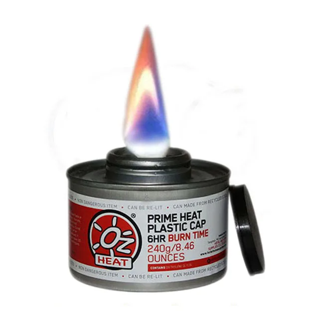 
Patented Pure heat long burning DEG liquid chafing fuel 