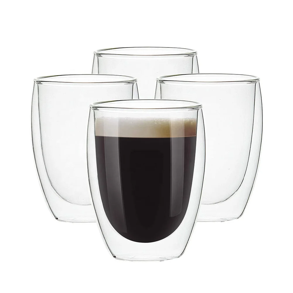 

Heat Resistant Glass Coffee Mug Double Wall Mug Double Wall Coffee Cups Double Wall Glass Cup