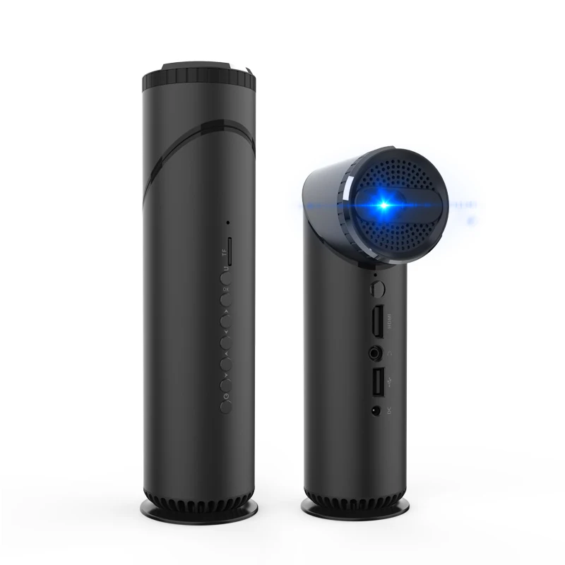 

hologram projector projector phone projector portable, Silver and black