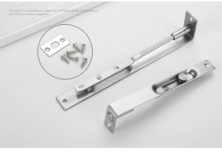 Conceal Insert Flush Sliding Bolt