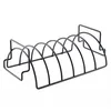 14 Inches BBQ Rib Rack Non Stick Rib Roast Rack for Grill