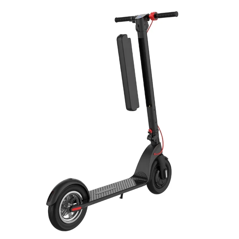HEZZO EU warehouse amazon hot sell Stock Electric Scooter 36V 350W Motor 10Ah Removable Battery Off-road Electric Scooter Adult, Black